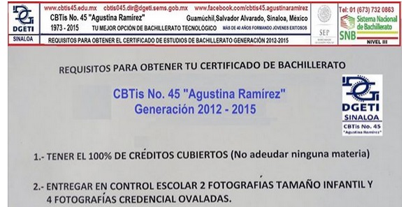 Requisitos Para Solicitar El Certificado